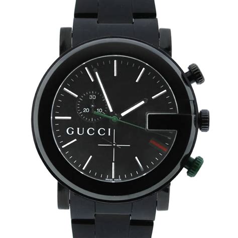 gucci watch mens black